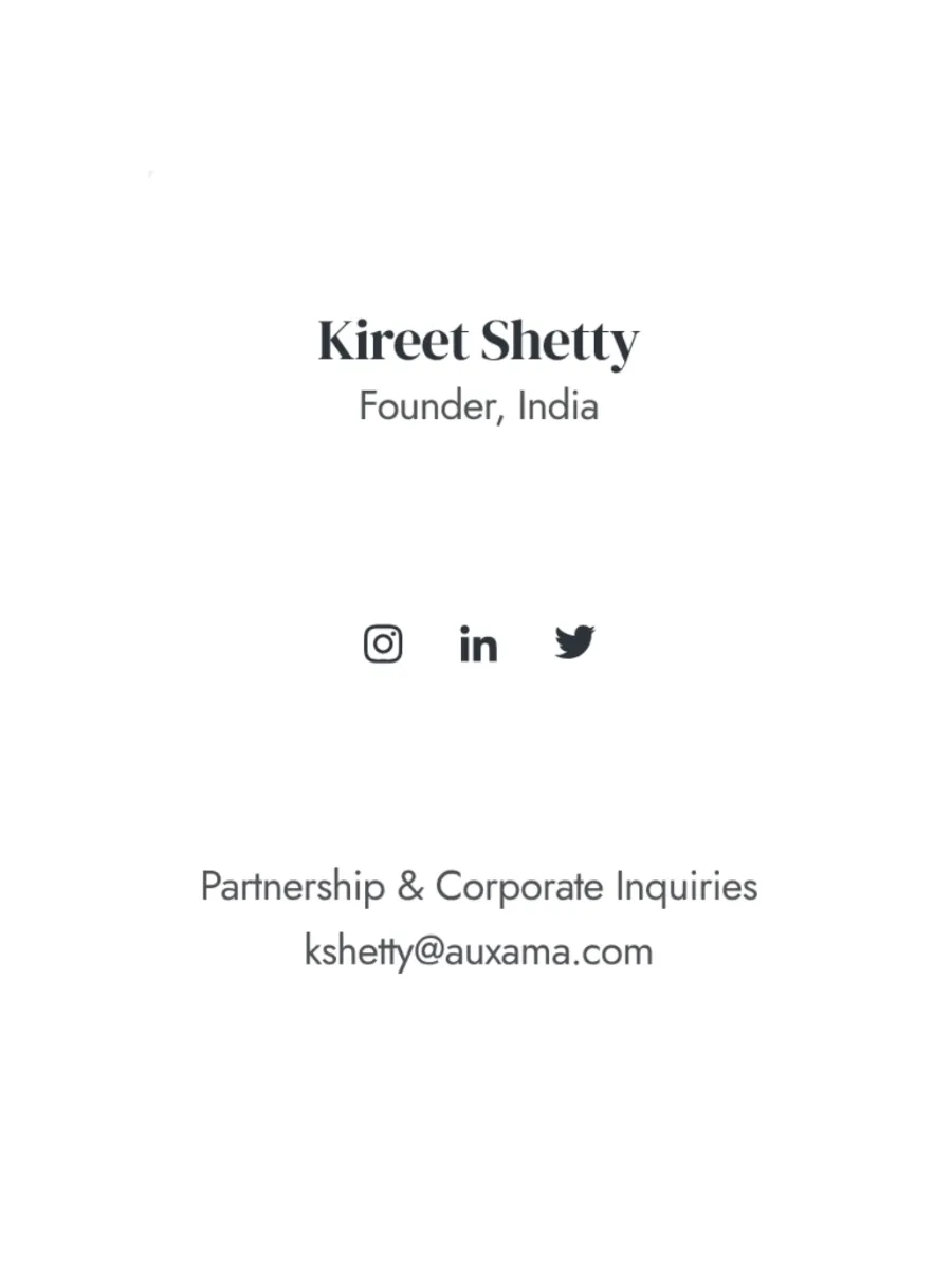 Portrait of Kireet Shetty